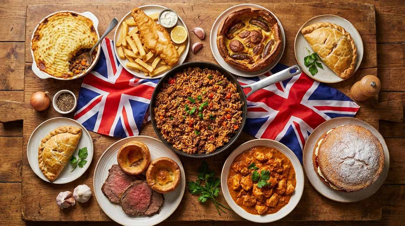 Brittiska recept: 8 klassiska rätter från Storbritannien
